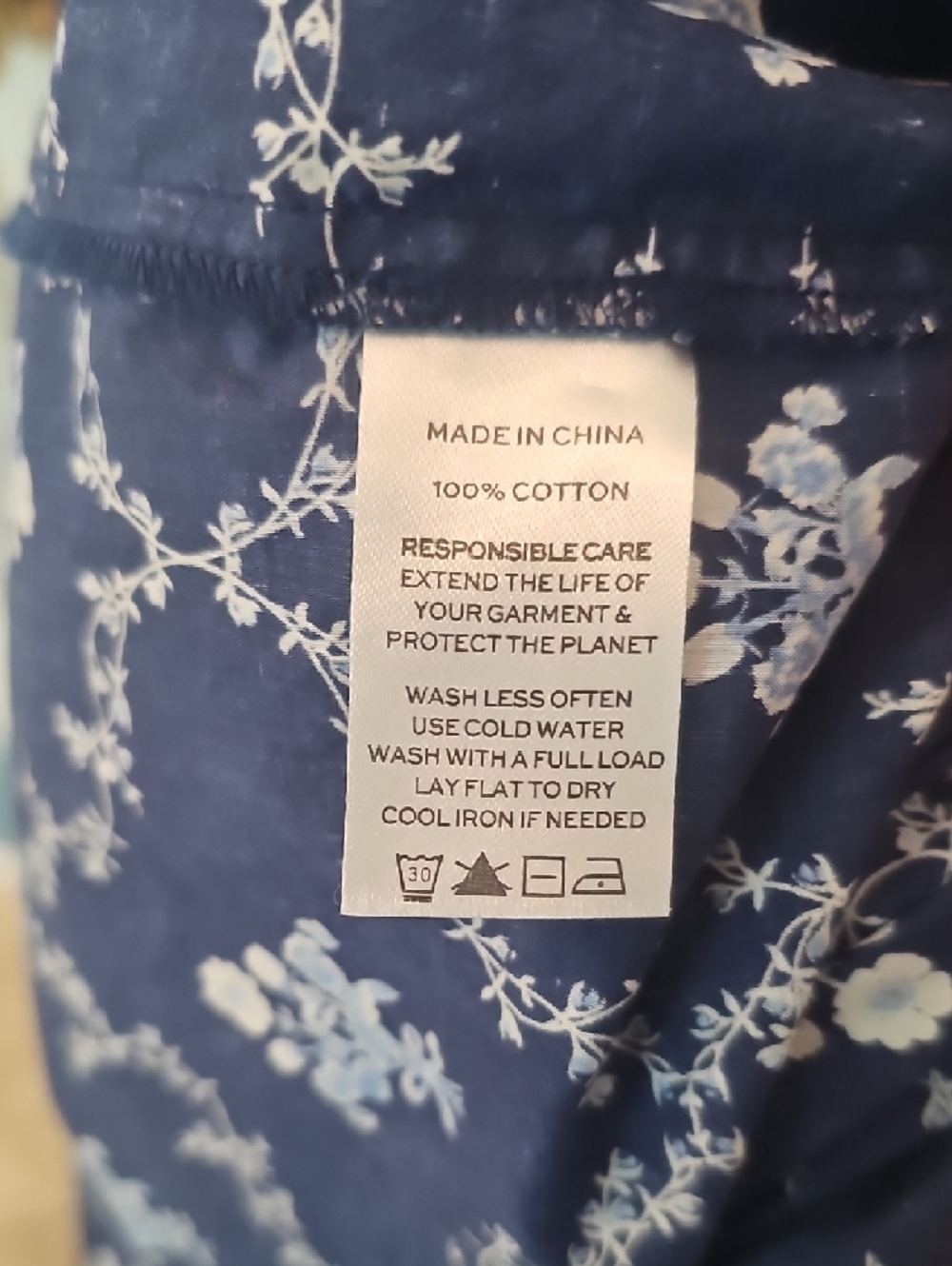 Hill House Navy and White Sleeveless Maxi Dress - Picture 5 of 5